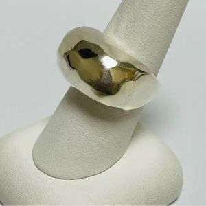 Silpada Vintage Rare .925 Sterling Silver Bubble Ring Sz 7